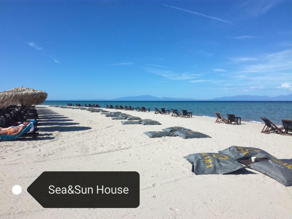 Sea & Sun House Villa Nea Kallikrateia Exterior foto
